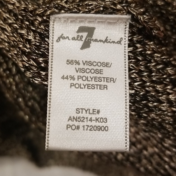 💕7 FOR ALL MANKIND💕 Metallic Knit Tank Top - Picture 7 of 7